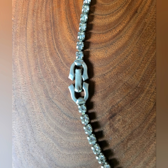 VTG💫Sherman Crystal Rhinestone Necklace - Picture 4 of 7